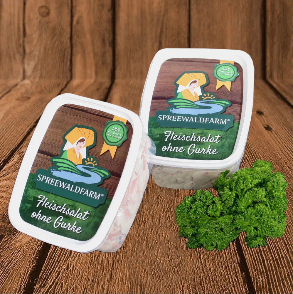 Fleischsalat ohne Gurke
