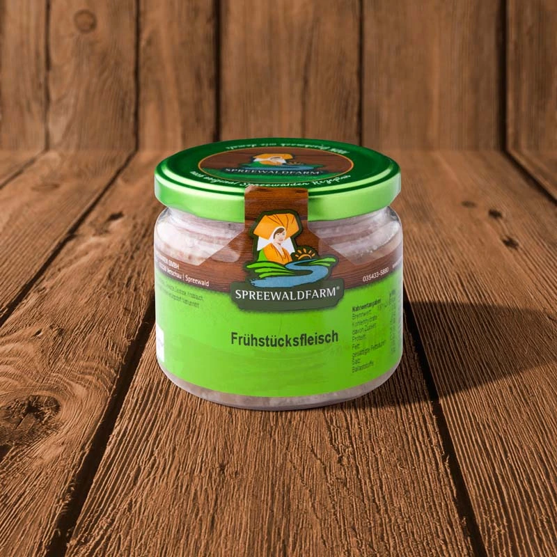 Frühstücksfleisch im Glas